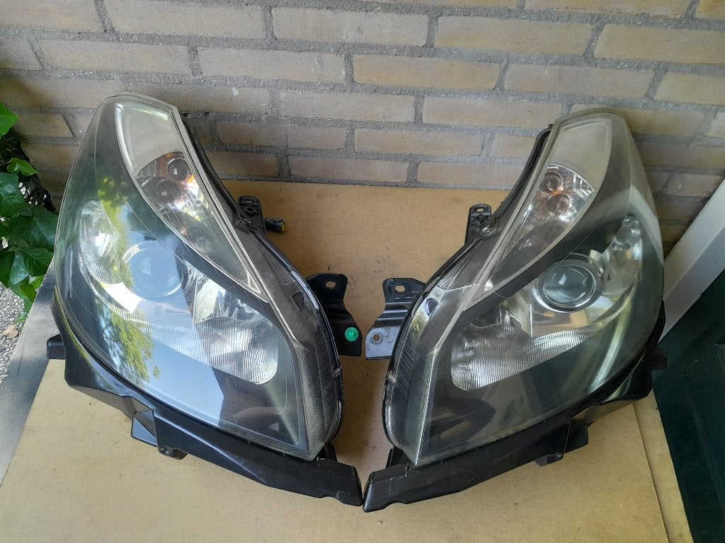 KOPLAMP Links + Rechts - Origineel - RENAULT CLIO III, Verzenden, Gebruikt, Renault