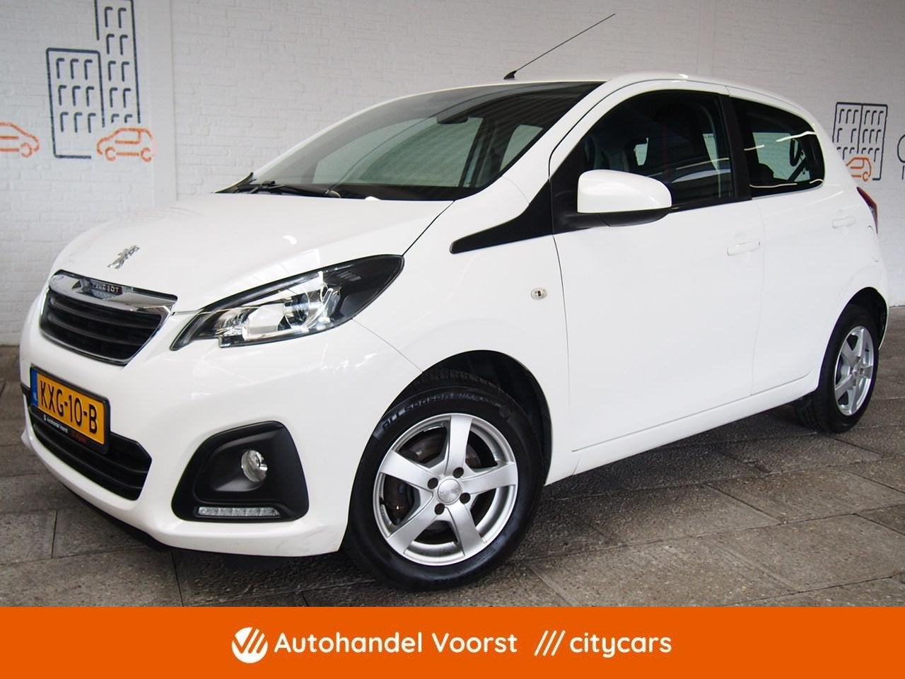 Peugeot 108 1.0 Active Airco (APK:Nieuw) Inc.Garantie, Auto's, Voorwielaandrijving, Euro 5, Stof, Gebruikt