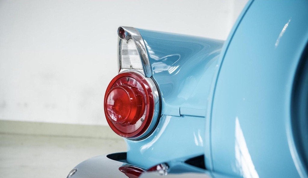 Ford Thunderbird 1956 Blauw | Continental set | Hard/Softtop, foto 7