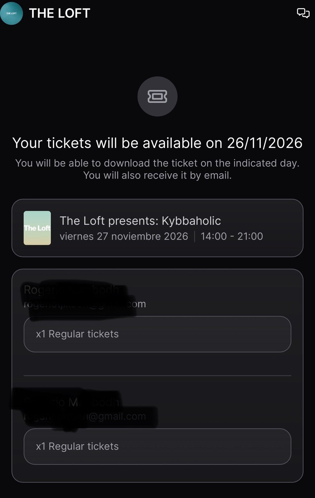 the loft presents kybba kybbaholic basshall 27 november 4x, Tickets en Kaartjes