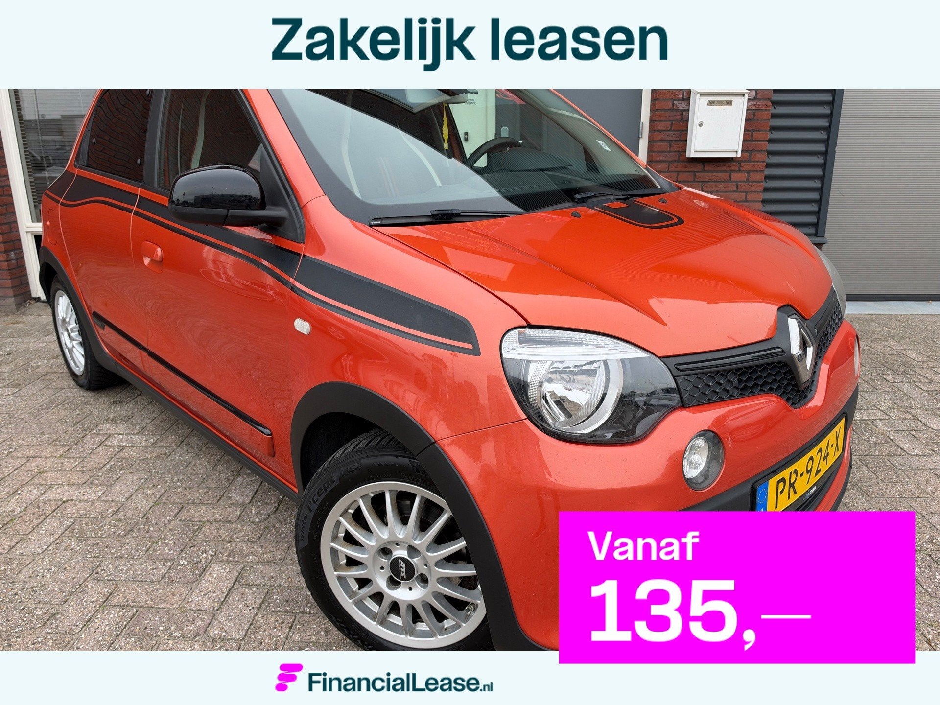 Renault Twingo 0.9 TCe GT / Navi / Camera / Leder / PDC / DA, 898 cc, Overige kleuren, 4 stoelen, Leder en Stof