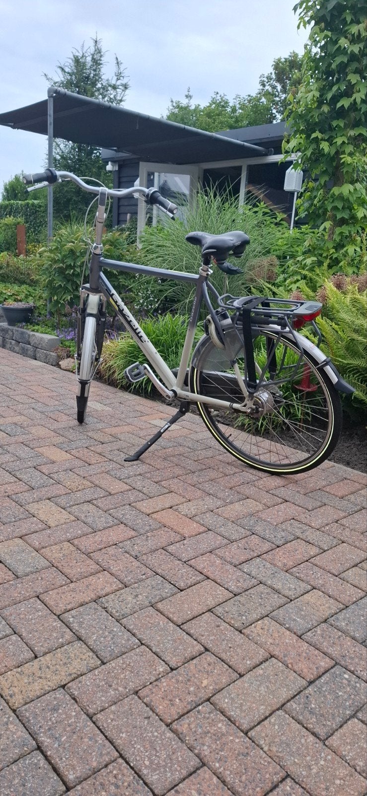 Gazelle fiets herenfiets, Fietsen en Brommers, Ophalen, Gebruikt, Velgrem, Versnellingen