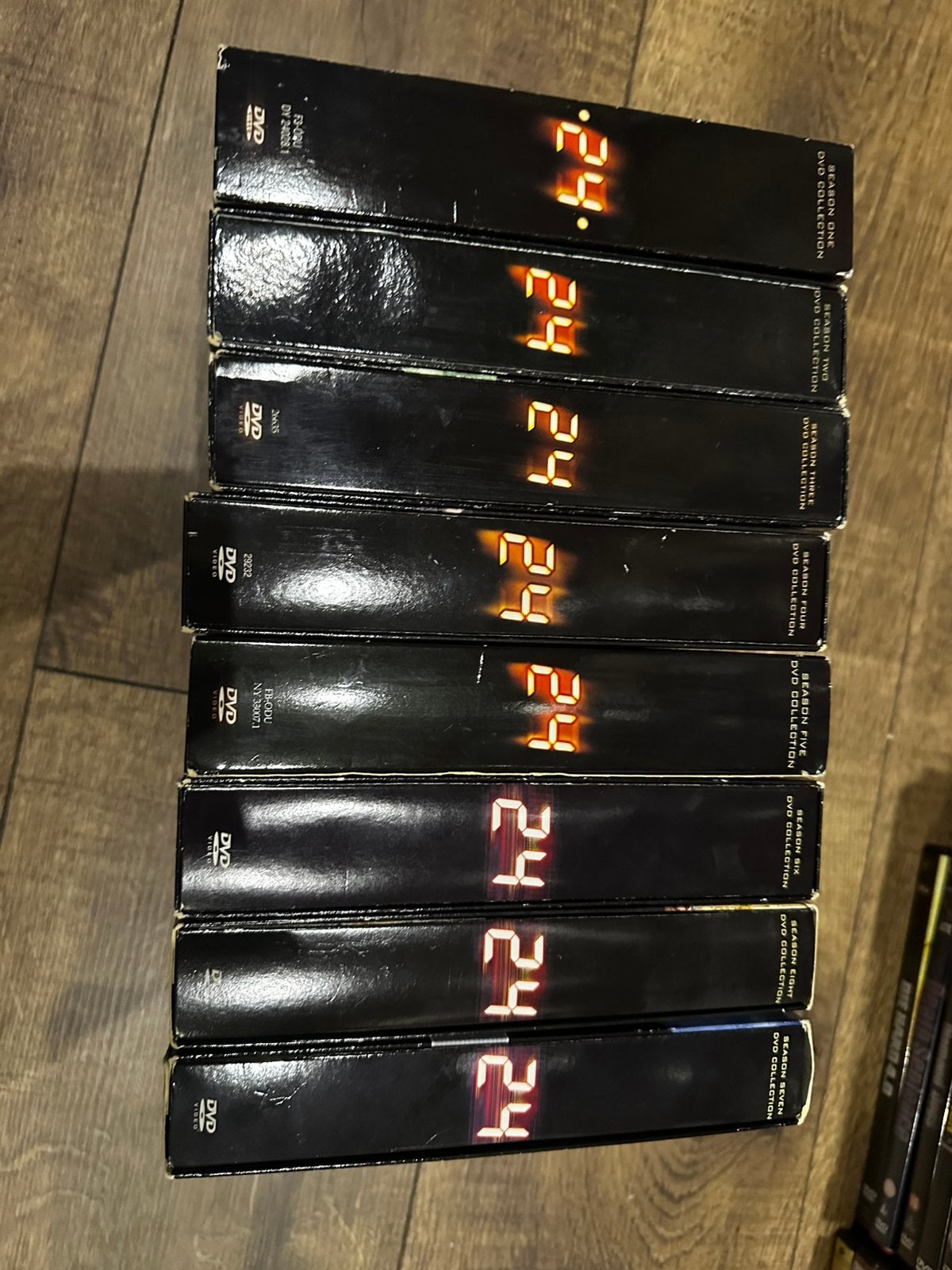 Complete serie 24 twenty-four, Cd's en Dvd's, Vanaf 12 jaar, Ophalen of Verzenden, Zo goed als nieuw, Actie en Avontuur