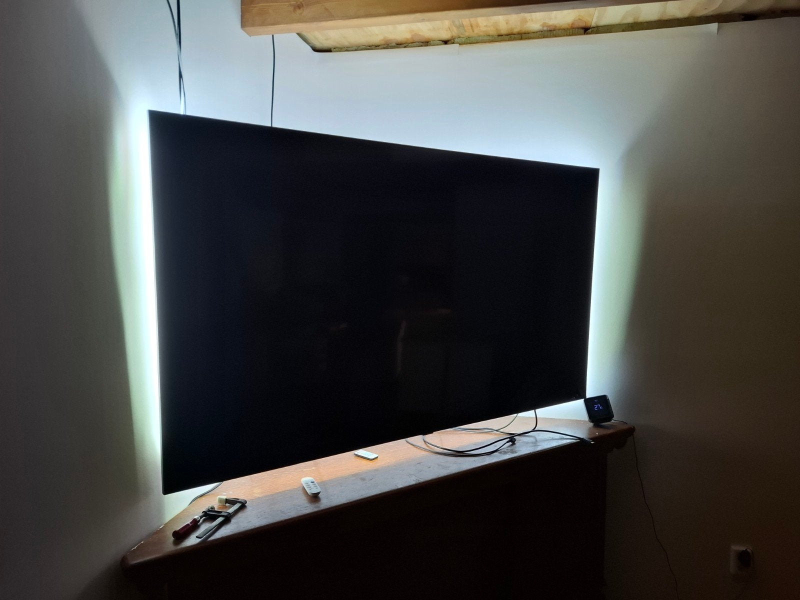 Samsung 75 inch TV - defect, voor onderdelen (2 jaar oud), LED, 50 Hz, Ophalen of Verzenden, Samsung