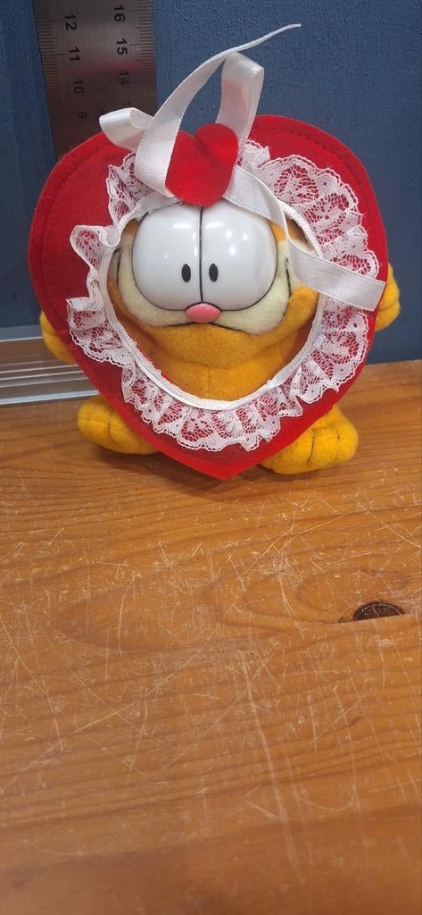 Garfield knuffel met label (9625), Verzamelen, Actiefiguur of Pop, ., Ophalen of Verzenden, Zo goed als nieuw