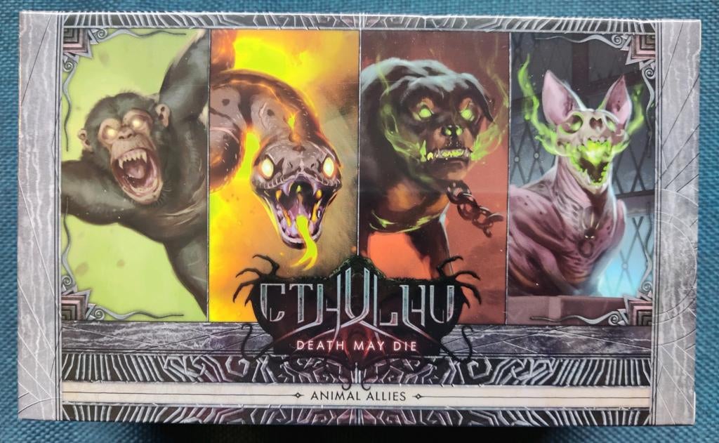 Cthulhu Death may die. Animal allies Kickstarter. NIEUW, Een of twee spelers, Ophalen of Verzenden, Nieuw, CMON