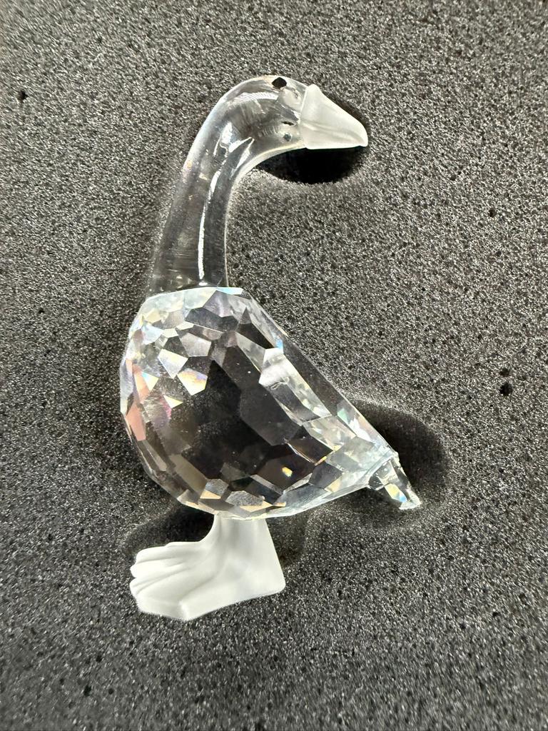 Swarovski Gans met Certificaat en Doos, Verzamelen, Swarovski, Ophalen of Verzenden, Zo goed als nieuw, Figuurtje