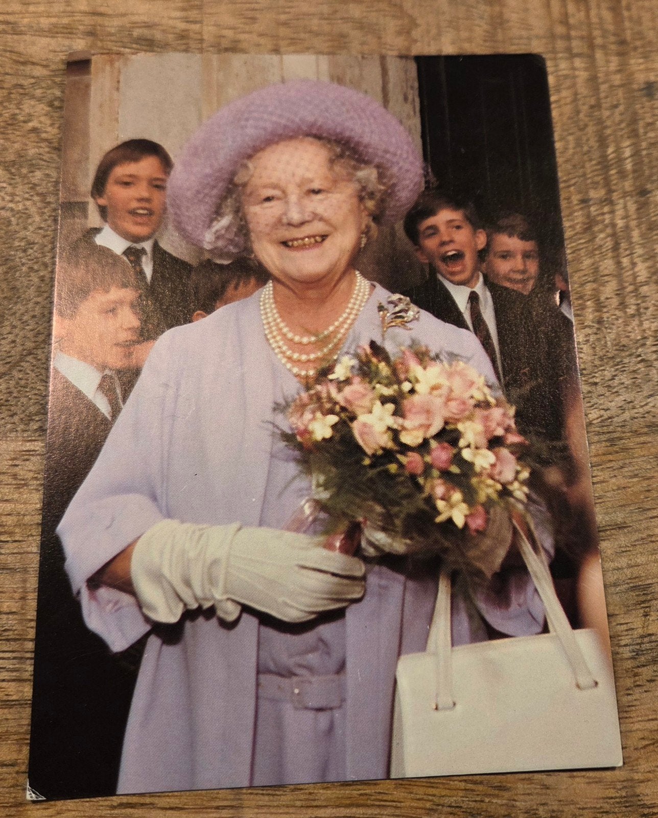 Ansichtkaart Koningin Elizabeth de Koningin Moeder 1983, Verzamelen, Verzenden, 1980 tot heden, Ongelopen, Sterren en Beroemdheden