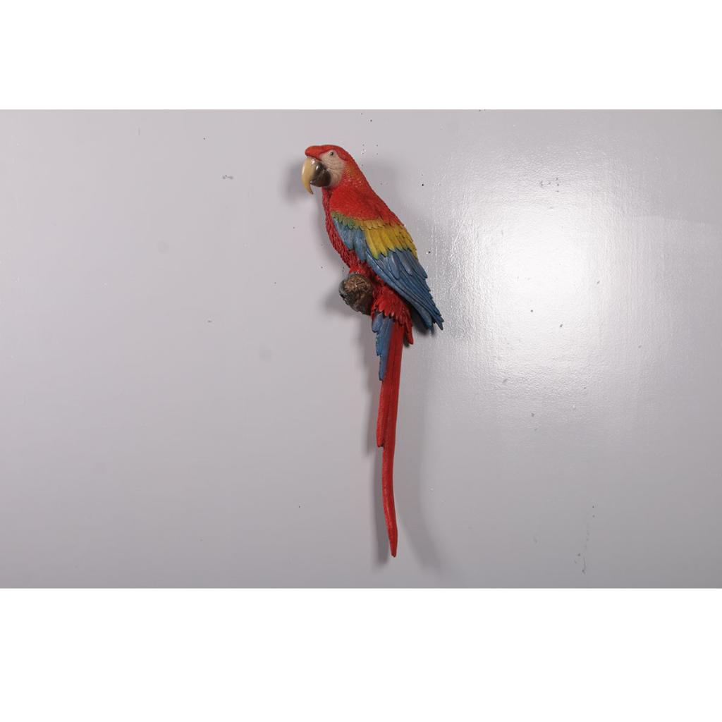 Parrot Scarlet Macaw 100 cm – Papegaai beeld, Ophalen, Nieuw, Overige typen