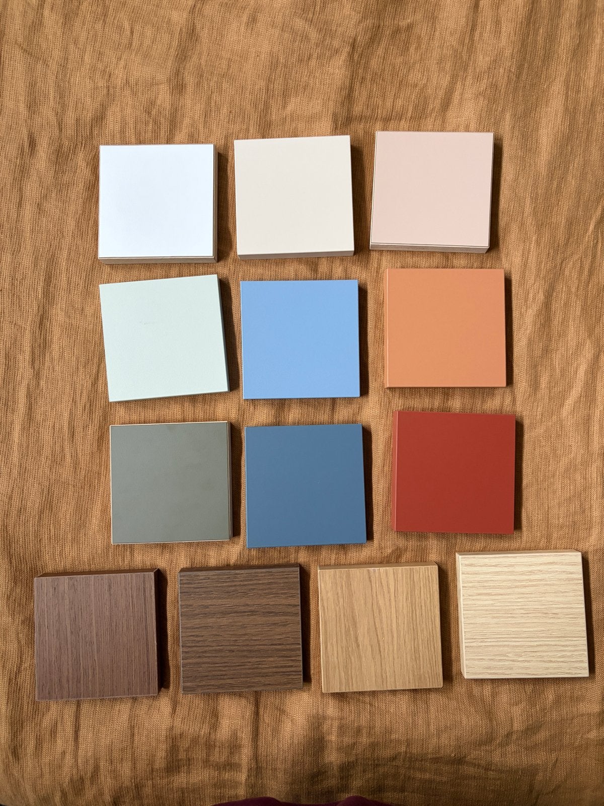Tylko stalen: Kleur- en materiaalstalen voor meubels, Ophalen of Verzenden, Zo goed als nieuw, Meerkleurig, Hout