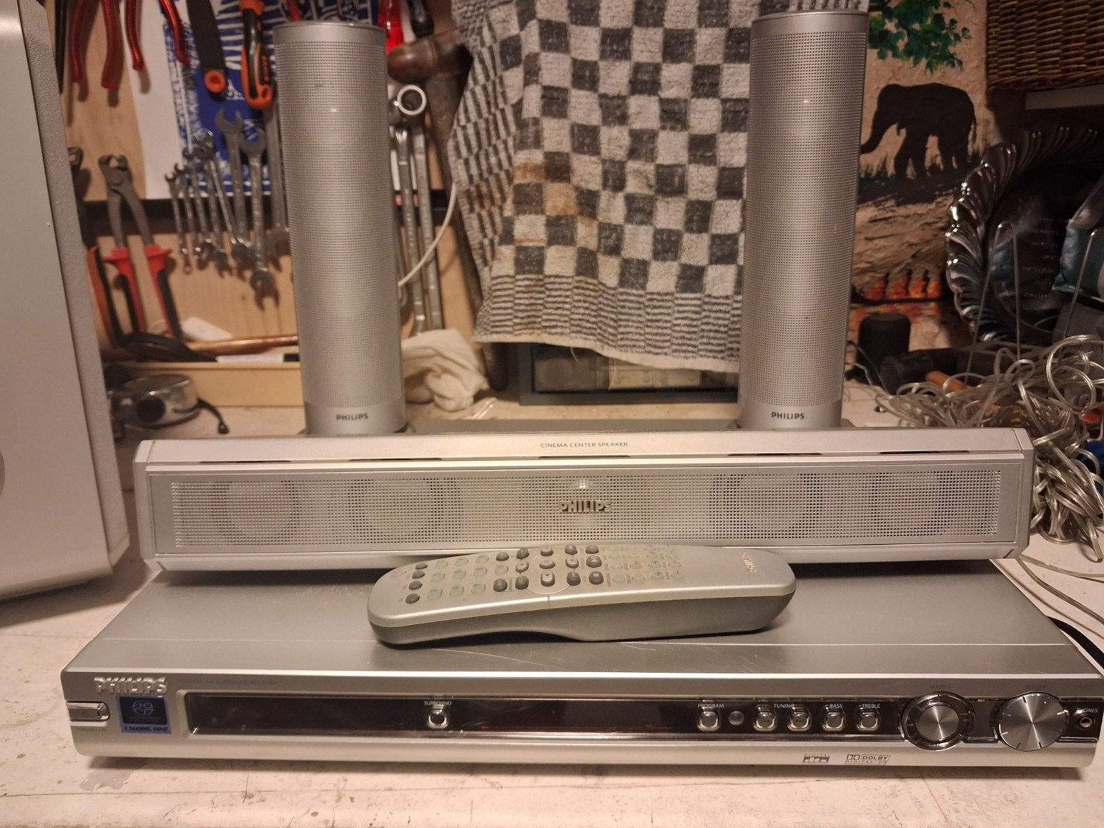 philips tuner versterker, Ophalen, Stereo, Overige merken