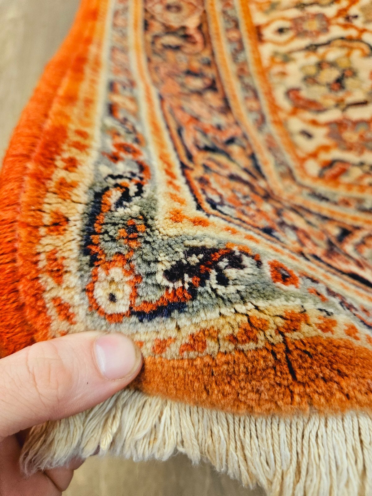 Perzische Loper. Prachtige kleuren en patronen! Weg = Weg!, Perzisch, 200 cm of meer, Zo goed als nieuw, Rechthoekig