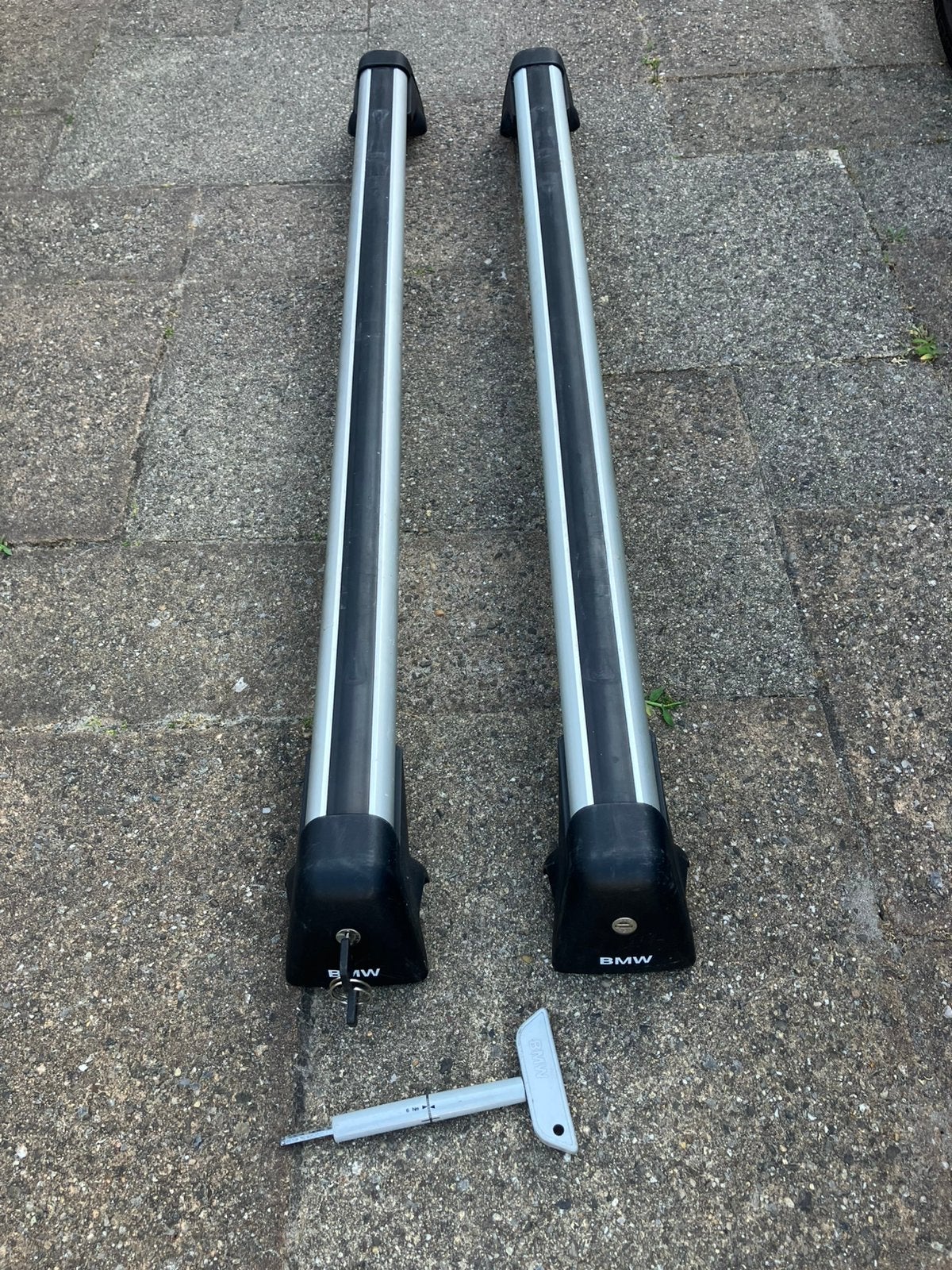 Orginele BMW dakdragers - 5 serie - E60/E61, Ophalen, Gebruikt