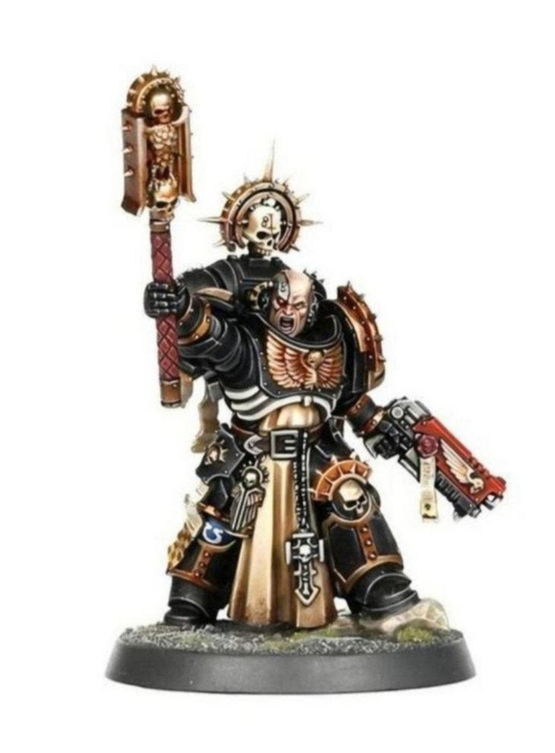 Warhammer 40k space marine primaris chaplain, Verzenden, Zo goed als nieuw, Warhammer 40000, Figuurtje(s)