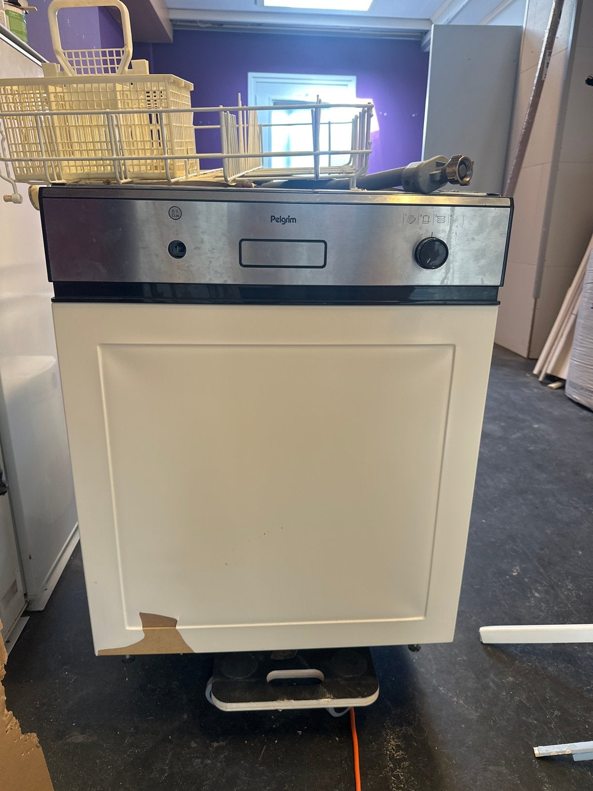 Pelgrim GVW 720 RVS Inbouw Vaatwasser, Witgoed en Apparatuur, Gebruikt, Minder dan 85 cm, 60 cm of meer, Ophalen of Verzenden