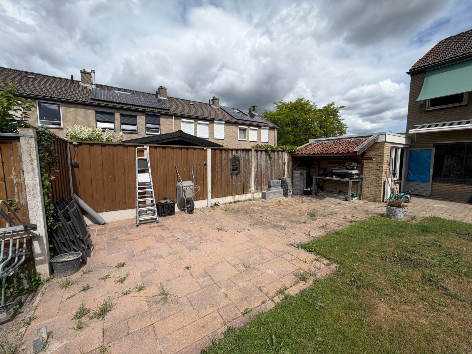 Terras beton tegels motief 35m2 bestrating straatwerk, Tuin en Terras, Ophalen, Beton, Terrastegels