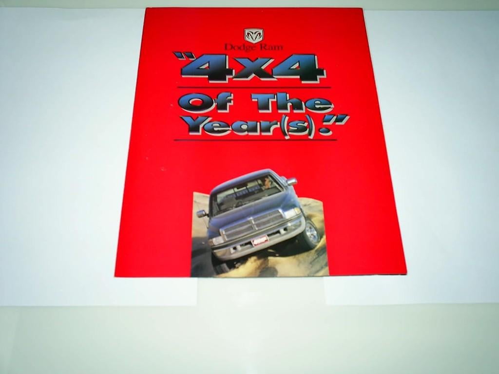 Dodge Ram 4 x 4 1994 / 1995 4 pag. USA, Verzenden, Zo goed als nieuw, Overige merken