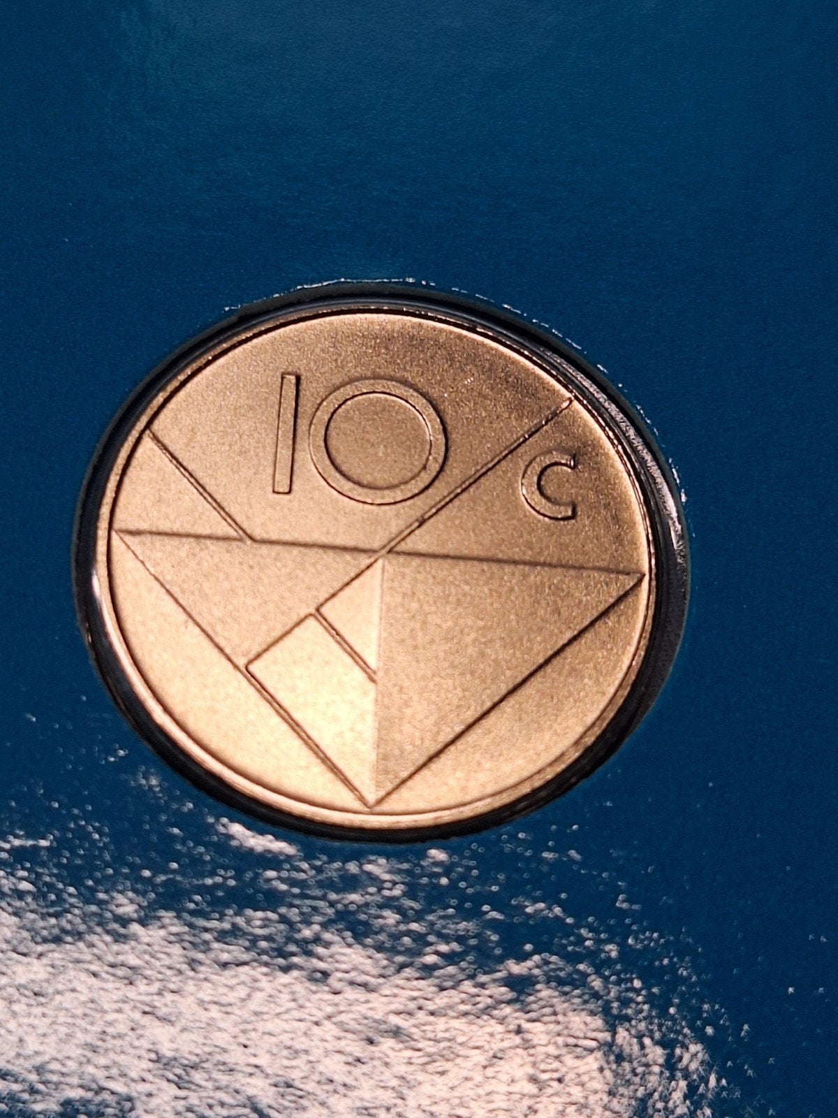 Aruba 10 cents 1999 fdc, Ophalen of Verzenden, Koningin Beatrix, 10 cent
