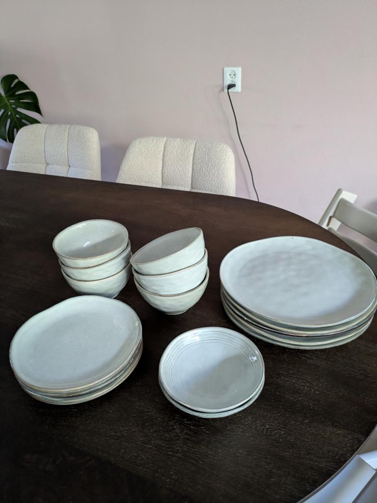 Ottawa Servies - Borden en Kommen, Huis en Inrichting, Keuken | Servies, Gebruikt, Compleet servies, Keramiek, Ophalen
