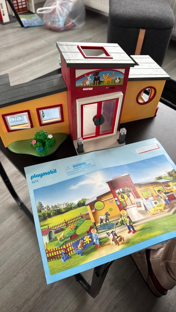 Playmobil 9275 dierenpension, Kinderen en Baby's, Speelgoed | Playmobil, Ophalen, Zo goed als nieuw