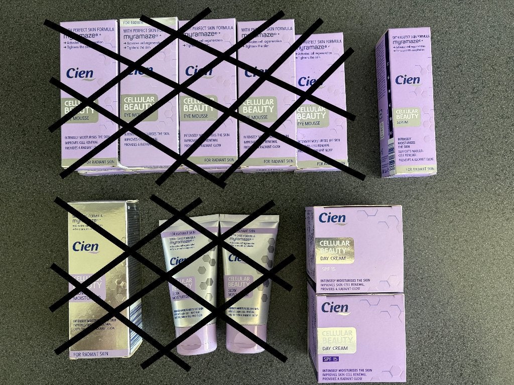 3 x Cien Cellular Beauty Verzorgingsproduct , Sieraden, Tassen en Uiterlijk, Ophalen of Verzenden, Nieuw, Gehele gezicht, Verzorging