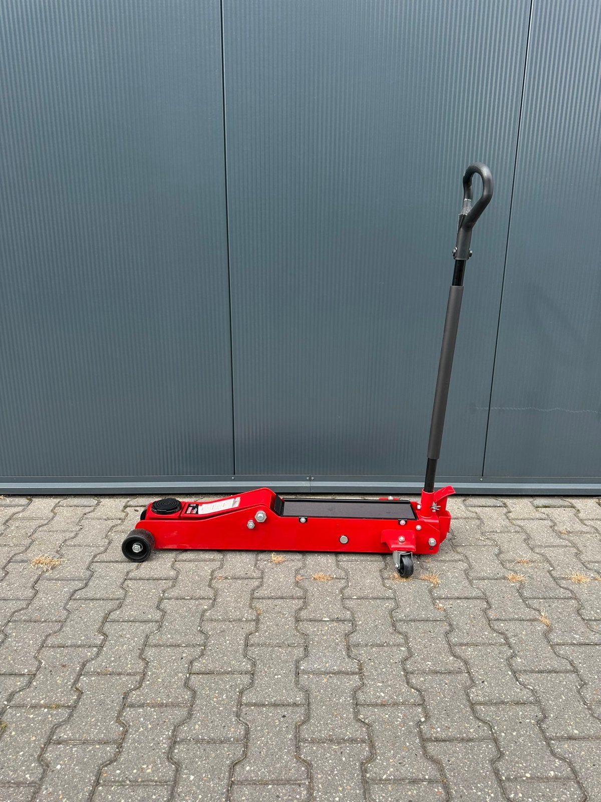 Hydraulische garagekrik 3T - extra lang en laag MW Tools