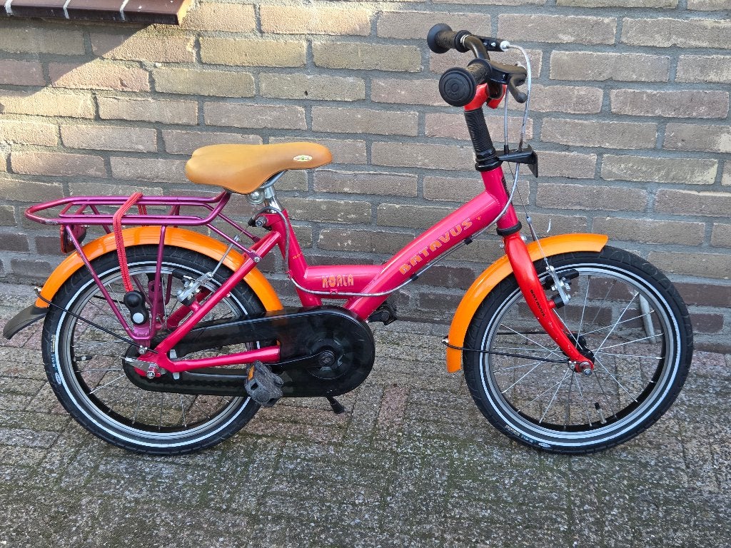 Batavus Koala 16 inch 5-6 jaar 100-115 cm., Fietsen en Brommers, Ophalen, Terugtraprem, Gebruikt, Batavus