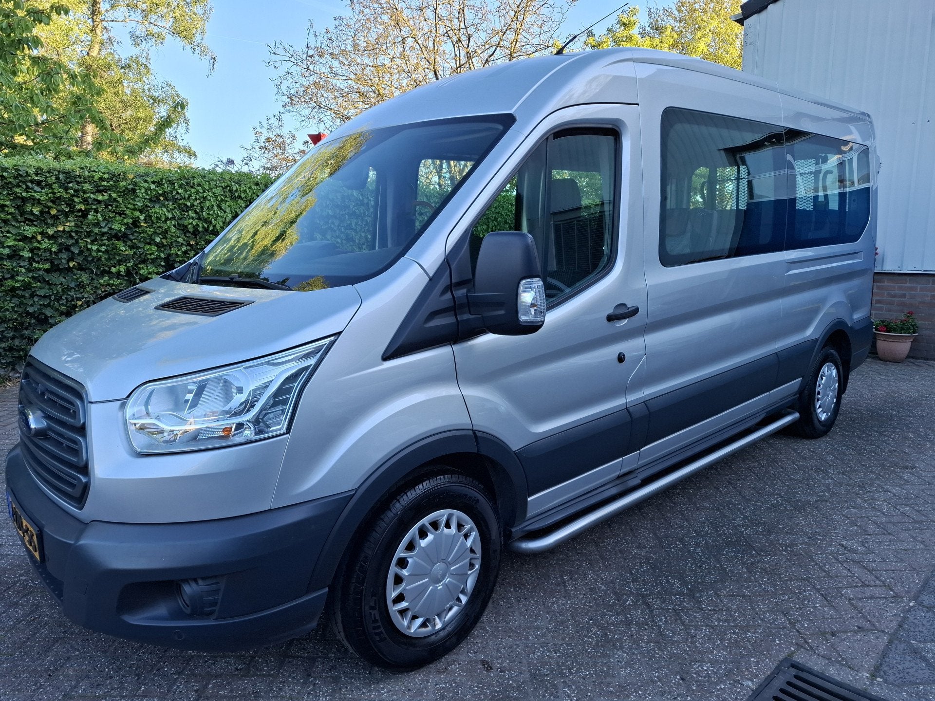 Ford Transit Kombi 350 2.2 TDCI L3H2 9-PERSOONS ROLSTOEL MAR, Auto's, Voorwielaandrijving, Euro 5, Gebruikt, 2350 kg