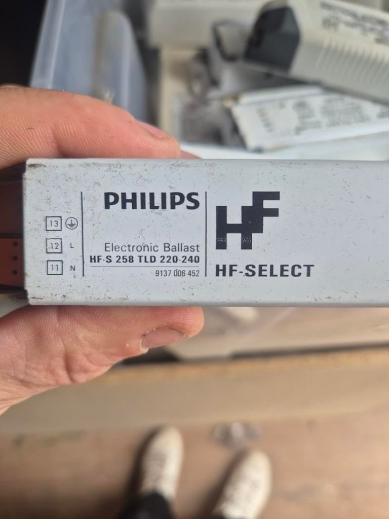 Philips HF Select - HF-S 258 TLD voorschakelapparaat., Ophalen of Verzenden, Gebruikt, Industrieel