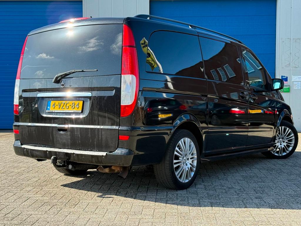 Mercedes-Benz Vito 122 CDI 320 Lang DC Luxe Dubbel Cabine, Auto's, Euro 5, Achterwielaandrijving, Gebruikt, Parkeersensor