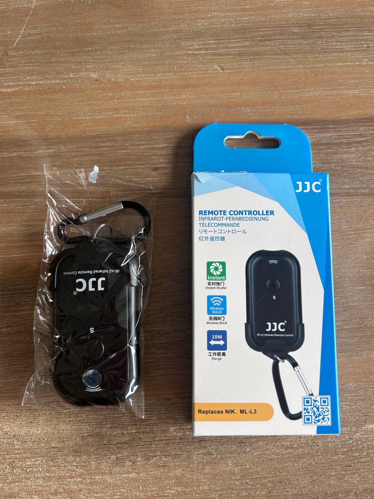 JJC IR-N2 Infrarood Afstandsbediening voor Nikon Camera's, Audio, Tv en Foto, Overige merken, Afstandsbediening, Ophalen of Verzenden