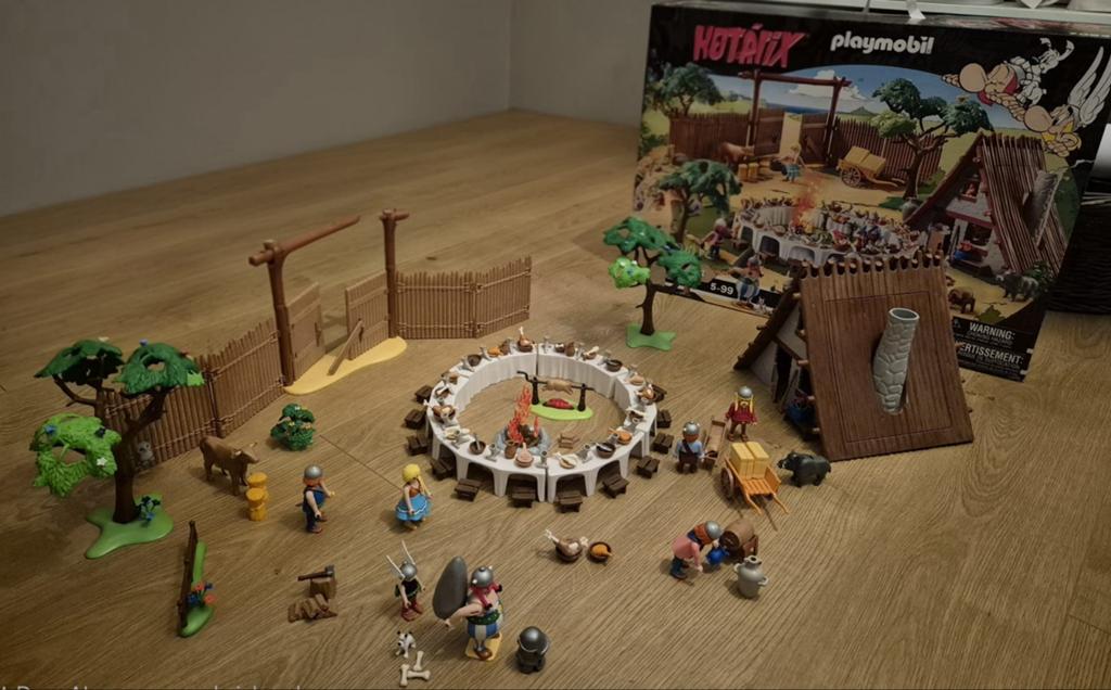 Astrix en Obelix playmobil, Ophalen of Verzenden, Zo goed als nieuw