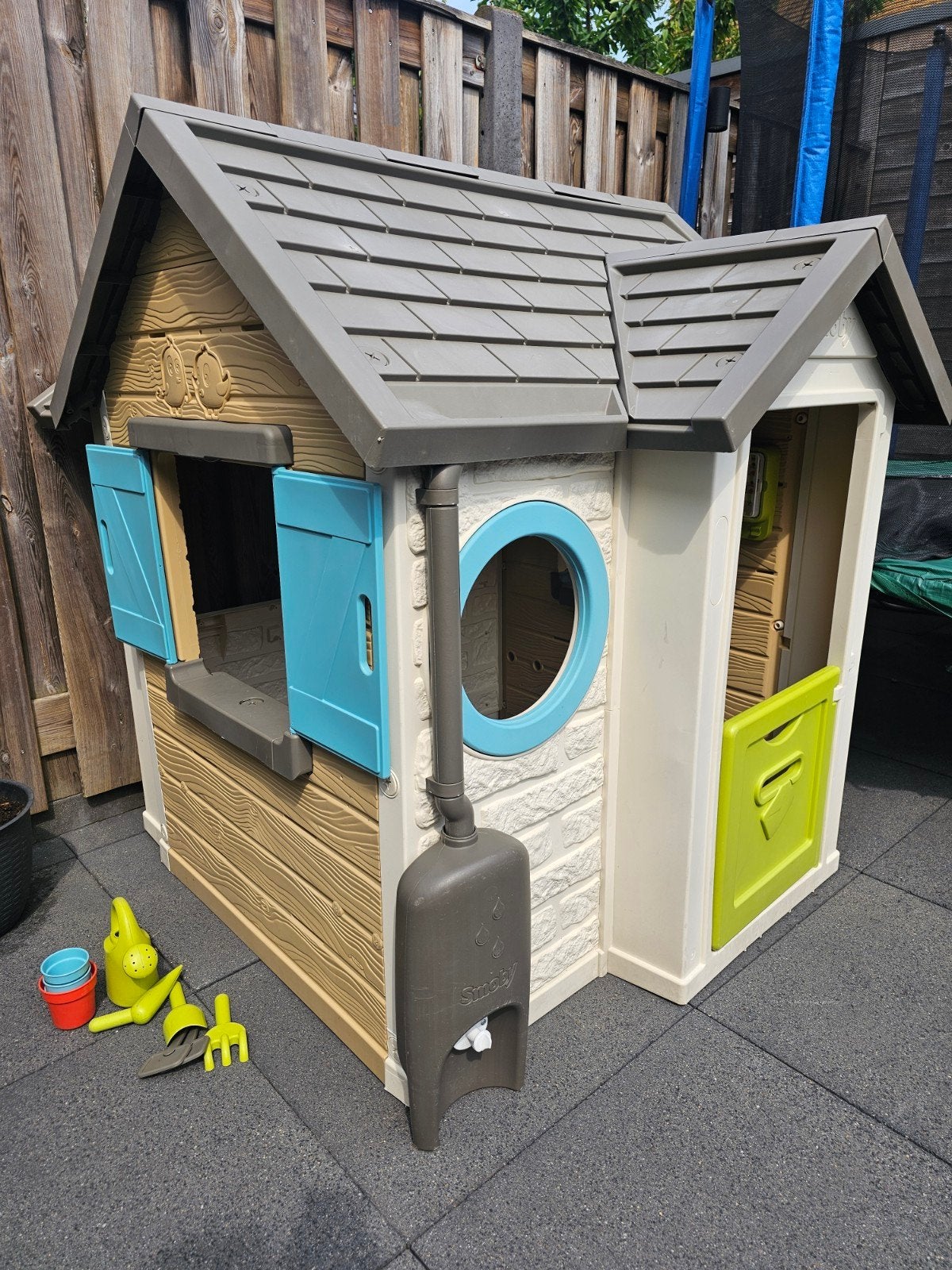 Smoby Garden House Speelhuis - Tuinhuisje, Ophalen, Zo goed als nieuw, Kunststof
