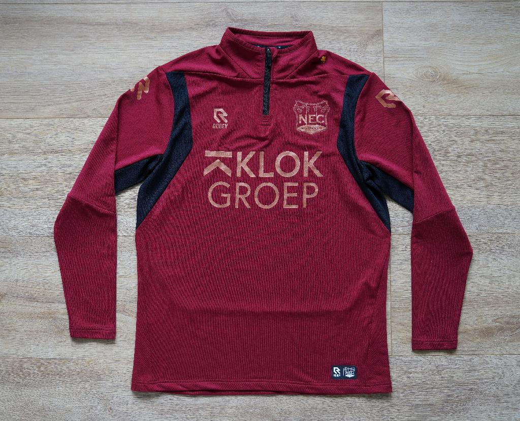 Nec Nijmegen trainingssweater/ half zip, Verzamelen, Ophalen of Verzenden, Zo goed als nieuw, Overige binnenlandse clubs, Shirt