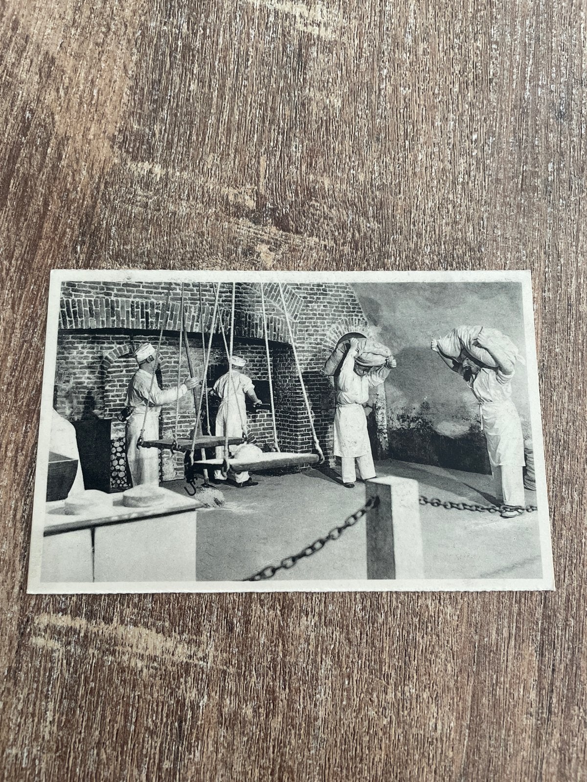Oude ansichtkaart: Fort de Dinant - Reconstructie bakkerij, Verzamelen, Ophalen of Verzenden, Gelopen, België en Luxemburg