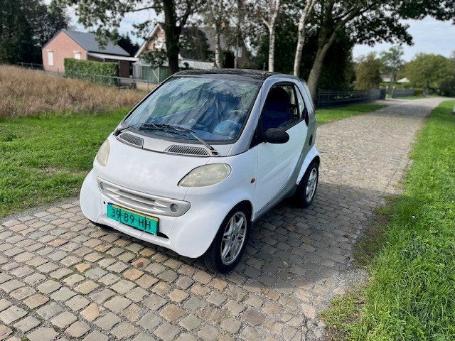 Smart fortwo 0.6 40KW AUT 1999 Grijs inruilkoopje, Automaat, Wit, Bedrijf, Metallic lak