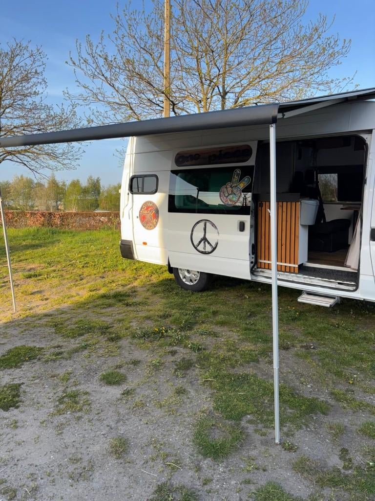 Zelfbouw Camper bus, 5 cilinders, euro 5 Ford transit 350, Ophalen, Gebruikt