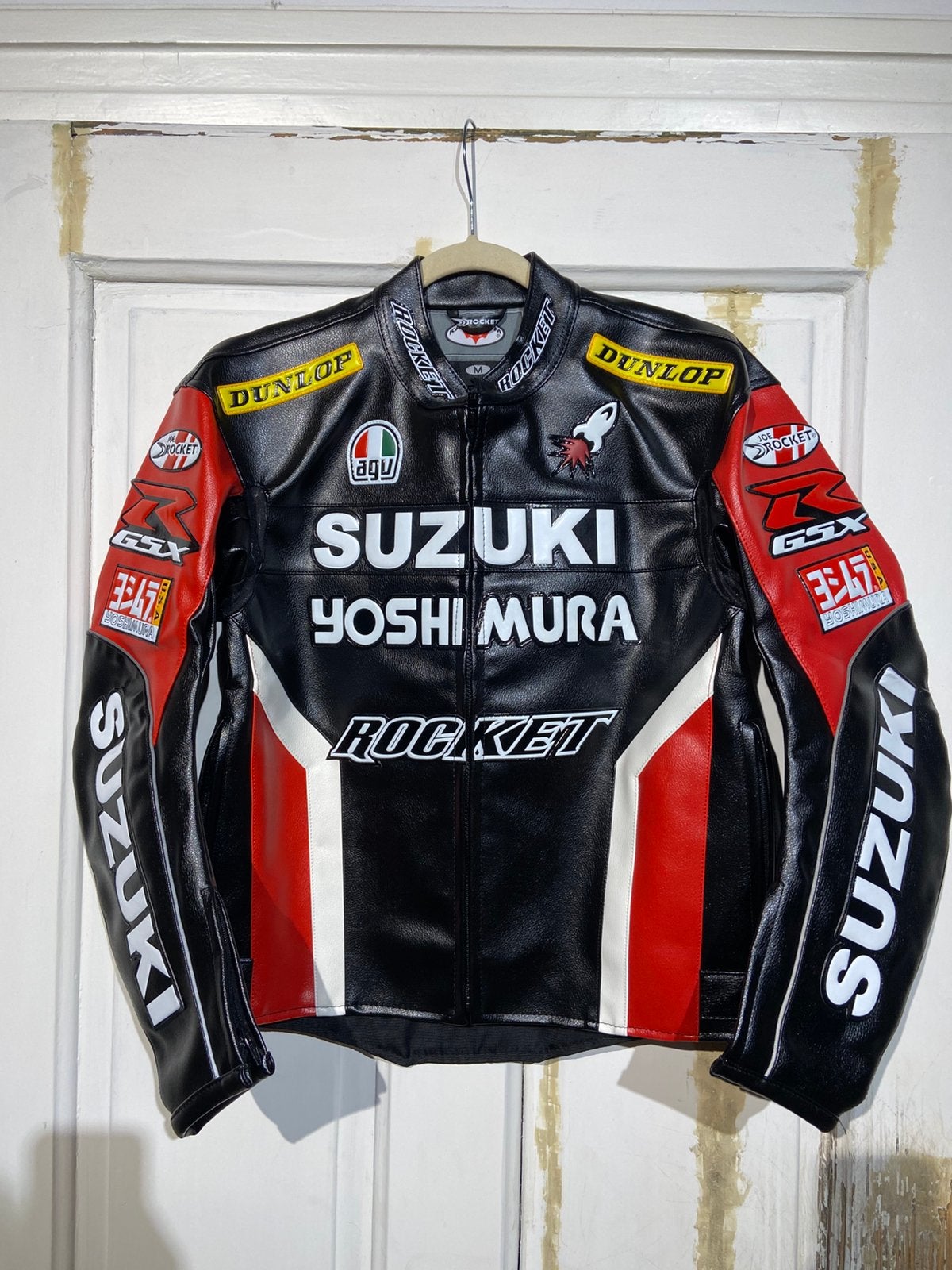 Suzuki Yoshimura-motorjas (maat M) Vintage dark, Ophalen of Verzenden, Nieuw zonder kaartje, Dames, Jas | leer