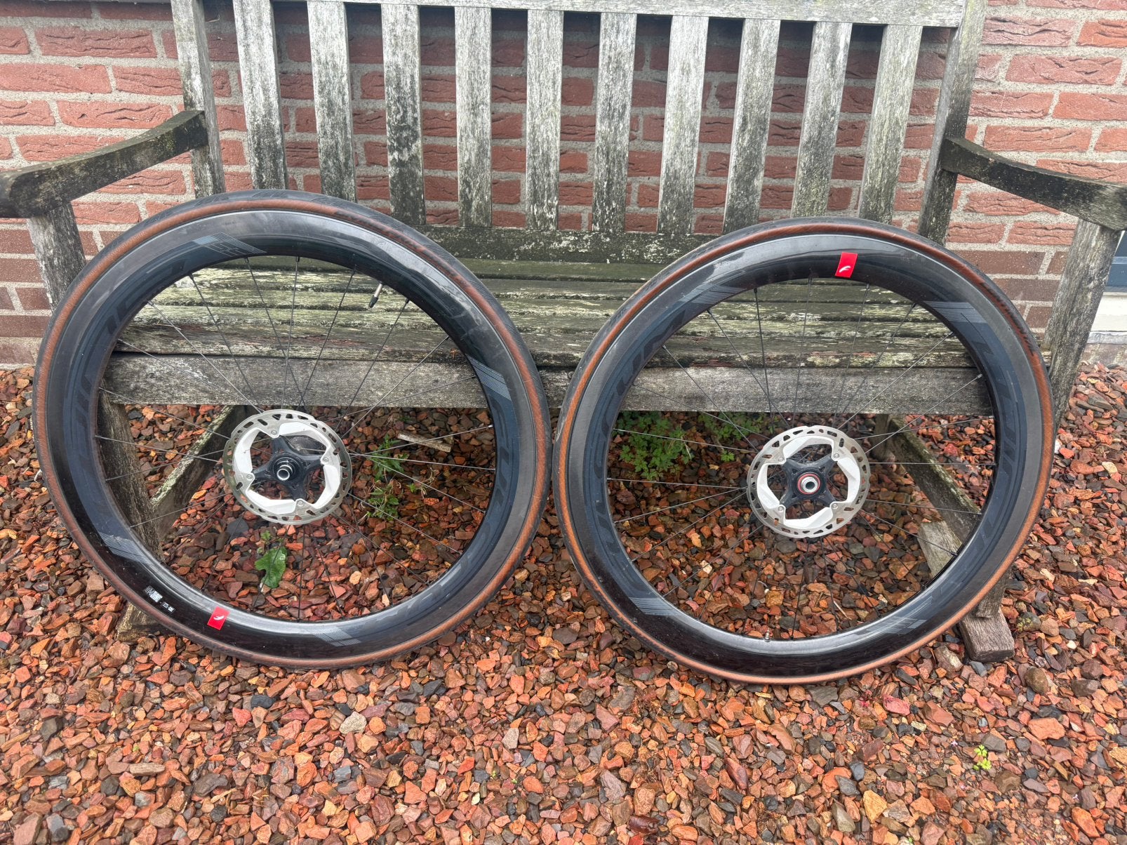 Foto 2 van Fulcrum Wind 55 Disc Race Wielset Shimano Continental GP5000