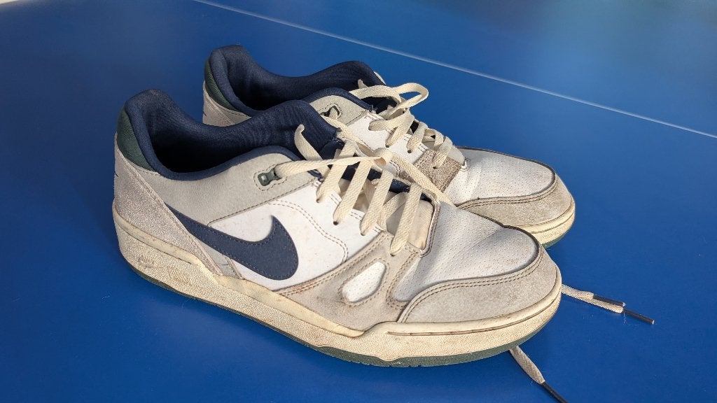 Nike sneakers maat 45,5, Ophalen, Wit, Nike, Sneakers of Gympen
