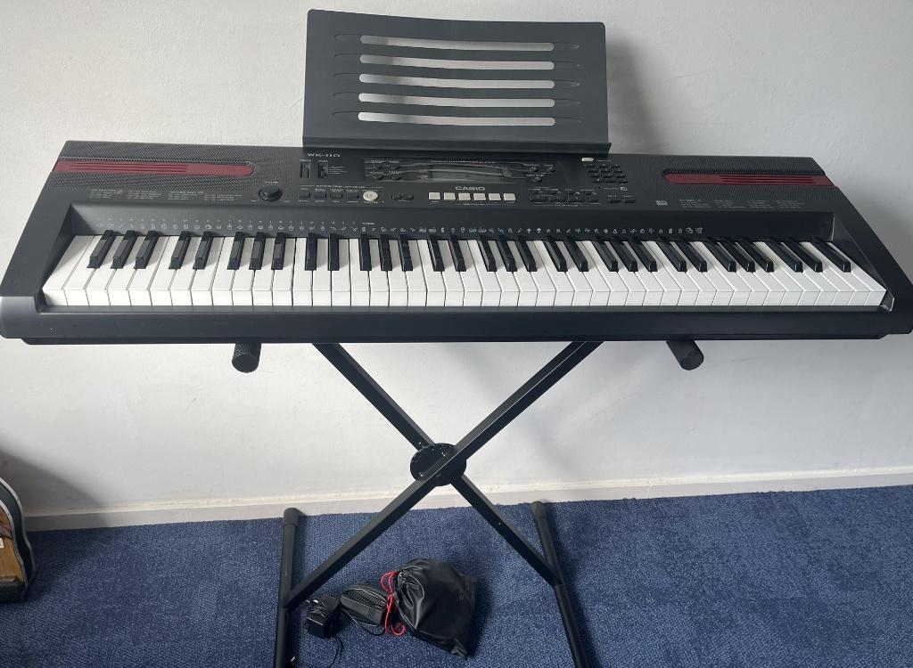 Casio WK-110 keyboard, Ophalen, Casio, Midi-aansluiting, 61 toetsen