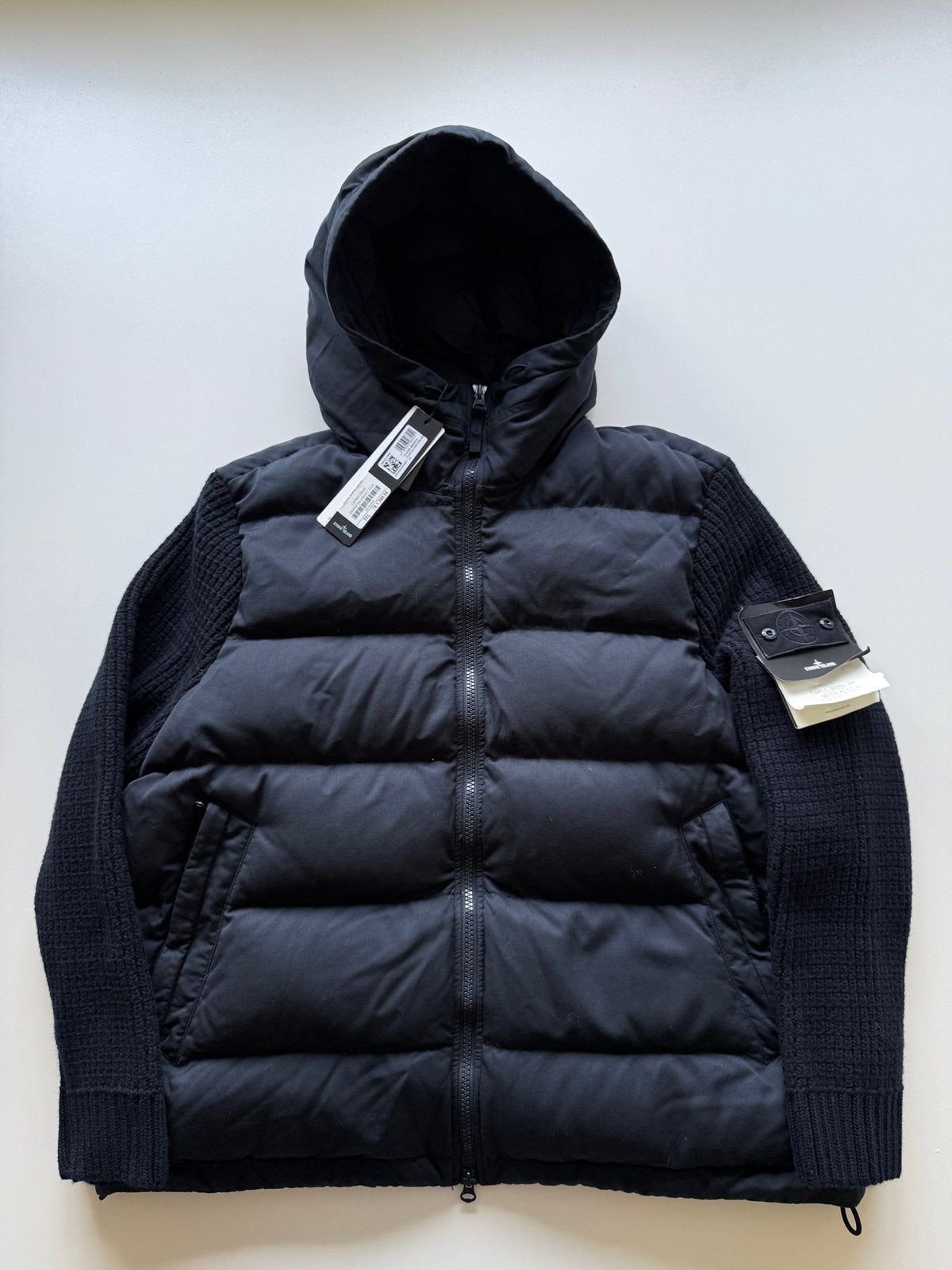 Stone island ghost knit piece jacket xxxl, Ophalen of Verzenden, Nieuw, Overige maten, Zwart