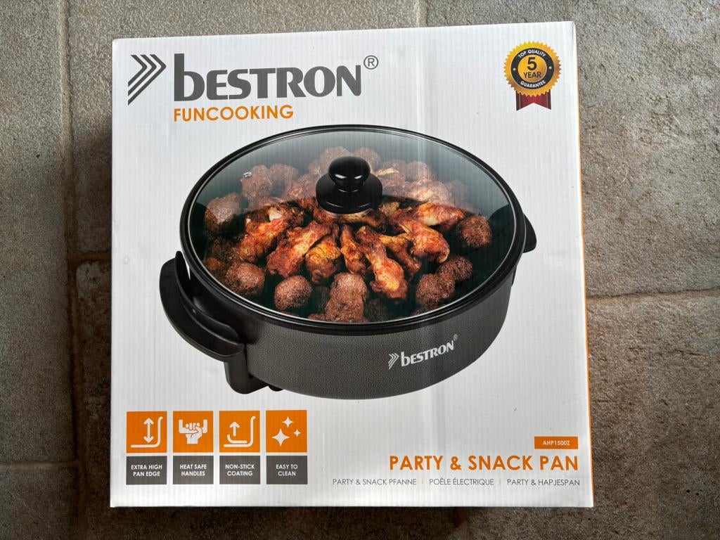 Bestron Party & Snack pan, Ophalen, Nieuw, Overige materialen, Overige typen