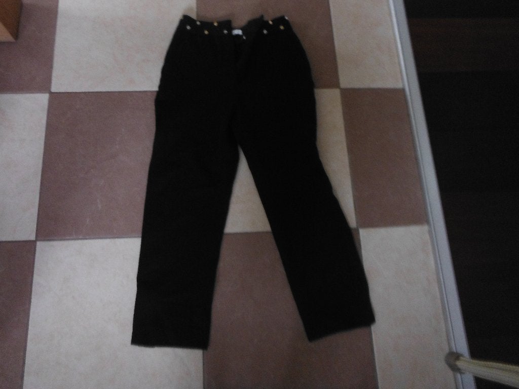 zgan zwarte broek van Sandro Paris, mt S, Verzenden, Zwart, Sandro, Zo goed als nieuw