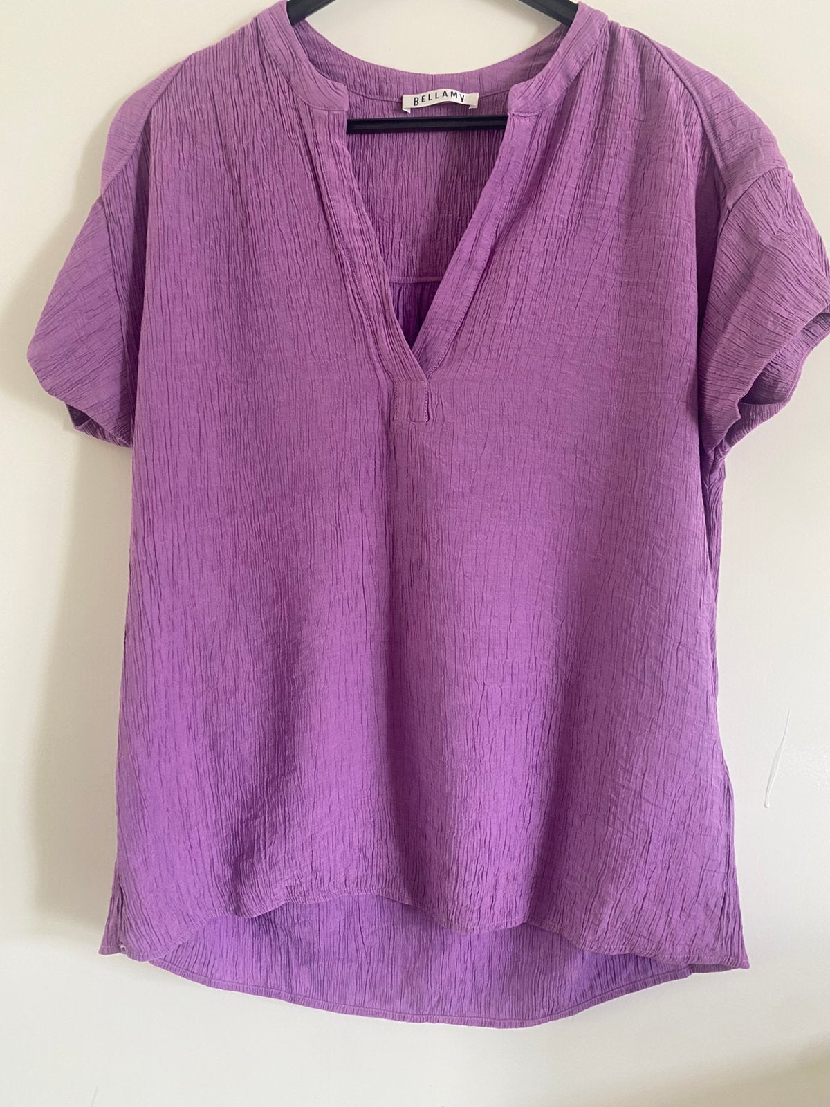 Bellamy shirt maat S paars, Paars, Nieuw, Ophalen of Verzenden, Korte mouw