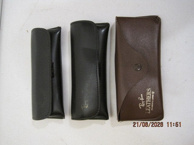 ray ban vintage brillenkokers (396), Ophalen of Verzenden, Gebruikt, Ray-Ban