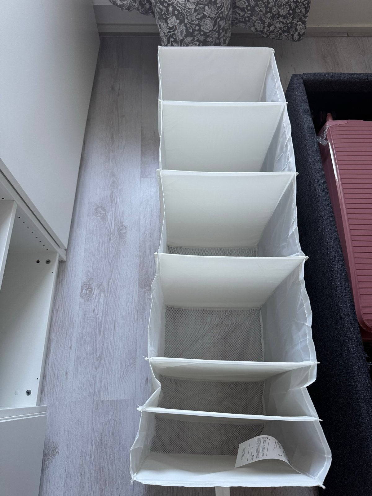 3x IKEA SKUBB Hangende Opberger - Wit, Ophalen of Verzenden, Zo goed als nieuw
