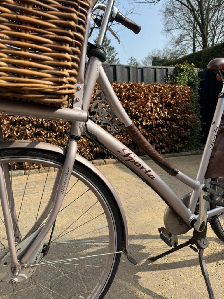 Sparta damesfiets, Ophalen, Zo goed als nieuw, Minder dan 10 versnellingen, Overige merken