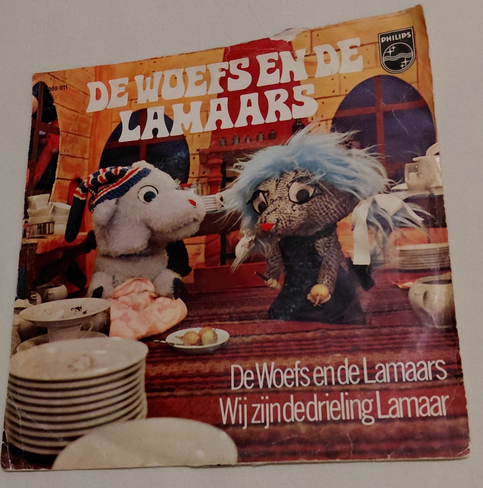 De Woefs en de Lamaars - Wij zijn de drieling Lamaar single, Gebruikt, Originele persing, Ophalen of Verzenden, Overige typen