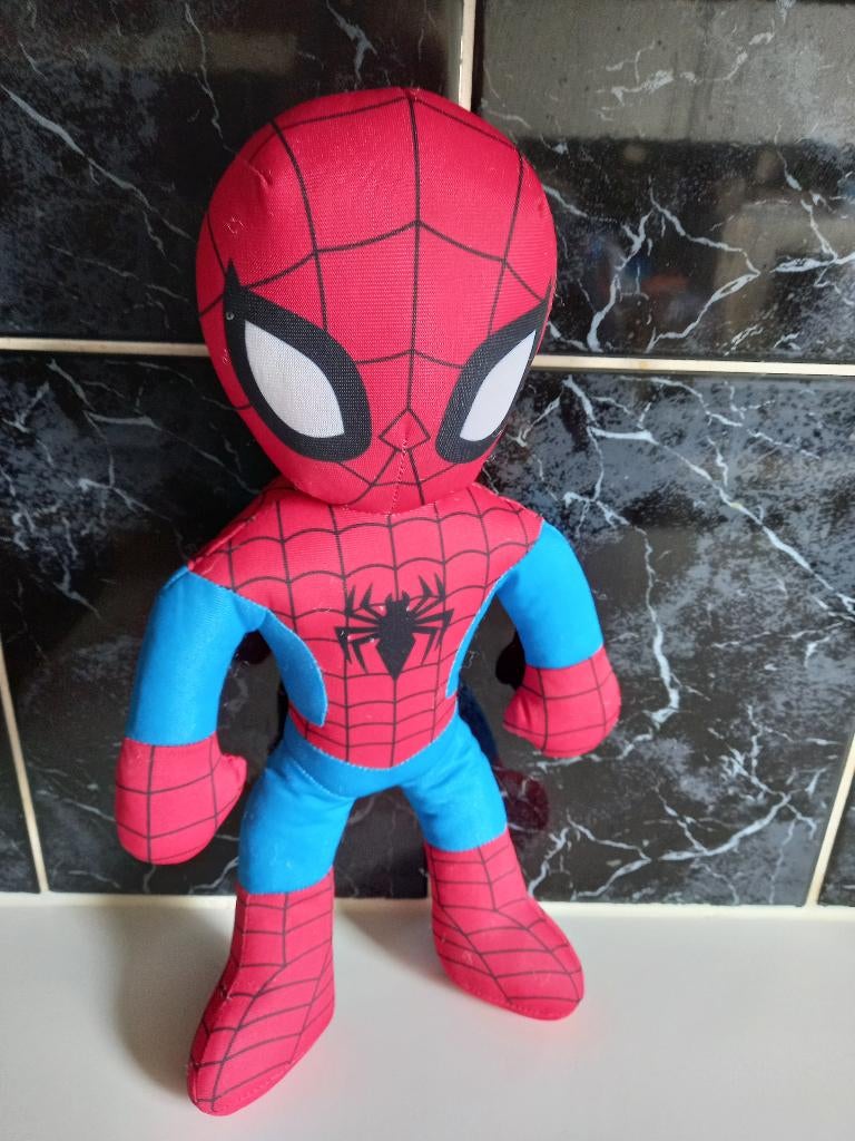 Spiderman knuffel marvel, Ophalen of Verzenden, Zo goed als nieuw, Overige typen